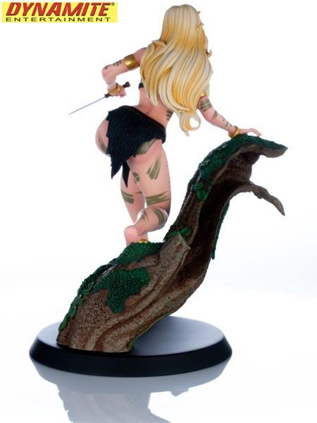 Dynamite Entertainment Women of Dynamite J. Scott Campbell Sheena, Queen of The Jungle Night Stalker Variant Statue